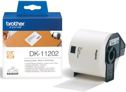 Brother étiquettes pour QL, ft 62 x 100 mm, paquet de 300 étiquettes 300 Stuk