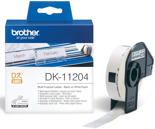 Brother étiquettes pour QL, ft 17 x 54 mm, paquet de 400 étiquettes 400 Stuk