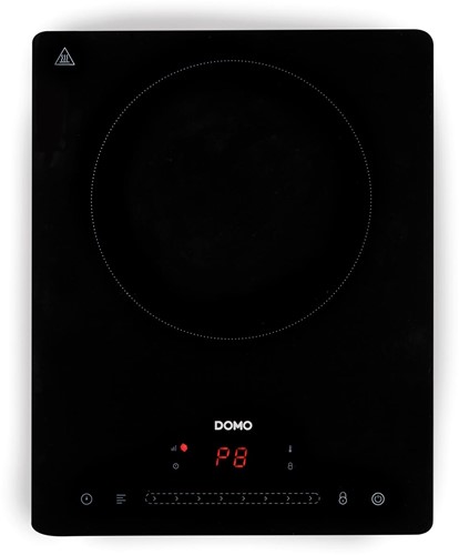 Domo plaque à induction, 1 feu, 2000W, noir