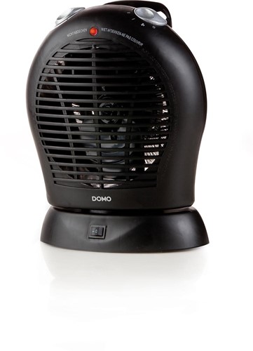 Domo radiateur soufflant IP21, noir
