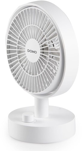Domo tafelventilator, oplaadbaar via USB-C