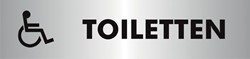 Stewart Superior signe auto-adhésif toiletten voor andersvaliden