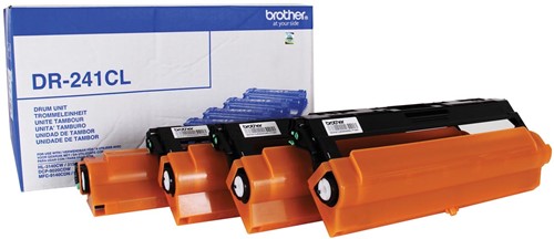 Brother drum, 15.000 pagina's, OEM DR-241CL, 4 kleuren 4 Stuk