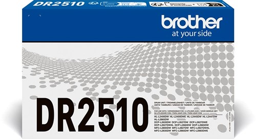 Brother drum, 15.000 pagina's, OEM DR-2510, zwart 1 Stuk