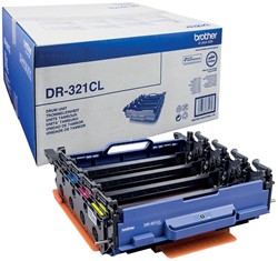 Brother tambour, 25.000 pages, OEM DR-321CL, noir 4 Stuk