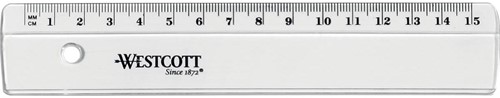 Westcott plastic lat 15 cm