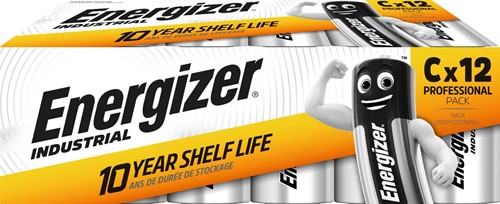 Energizer Industrial C/LR14/E93, 12 pièces