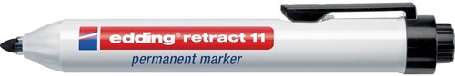 Edding permanent marker Retract 11 zwart