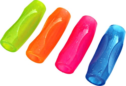 Westcott porte-crayons, couleurs assorties, paquet de 4 pièces