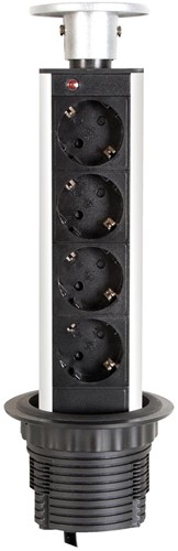Perel bloc multiprises 4, pour la belgique