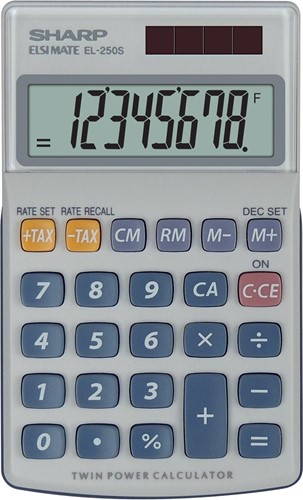 Sharp calculatrice de poche EL-250S