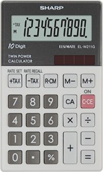Sharp bureaurekenmachine EL-W211GGY
