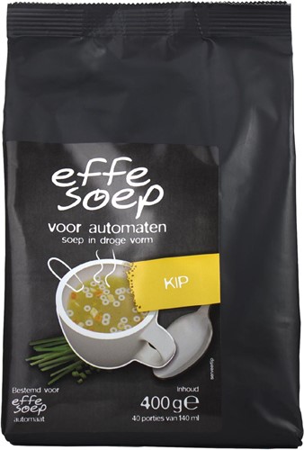 Effe Soep vending, poulet, 140 ml, sac de 40 portions