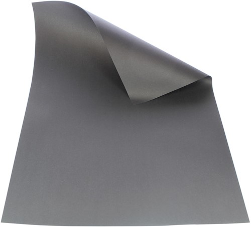 Folia gekleurd tekenpapier, 130 g, ft 50 x 70 cm, zwart