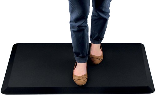 AFS-TEX tapis anti fatigue, revetement en polyester antimicrobie, ft 50 x 100 cm
