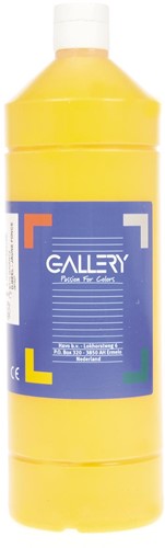 Gallery gouache, flacon de 1.000 ml, jaune foncé
