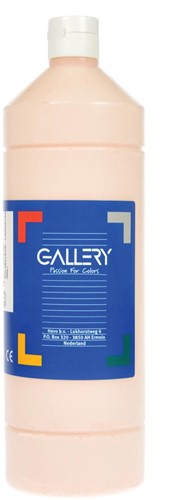 Gallery plakkaatverf, flacon van 1 l, roze