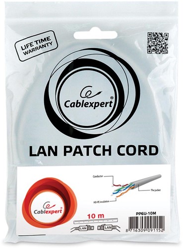 Gembird Cablexpert câble réseau, UTP CAT 6, 10 m-2