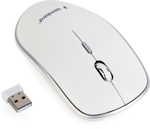 Gembird souris optique sans fil, blanc