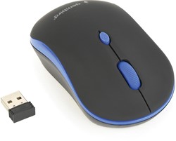 Gembird draadloze optische muis, blauw