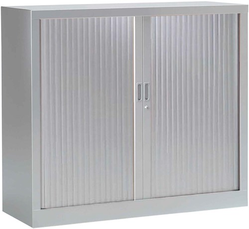 Armoires à rideaux, hauteur 136 cm, aluminium