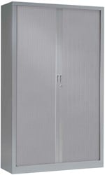 Roldeurkast, hoogte 198 cm, aluminium