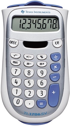 Texas calculatrice de poche TI-1706 SV