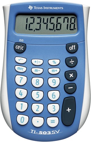 Texas calculatrice de poche TI-503 SV 1 Stuk