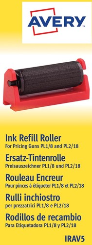 Avery IRAV5 inktrol zwart, doosje van 5 stuks 5 Stuk