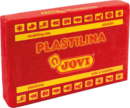 Jovi Pâte à modeler Plastilina rouge