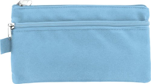 Kangaro trousse, plat, 21 x 11 cm, bleu pastel
