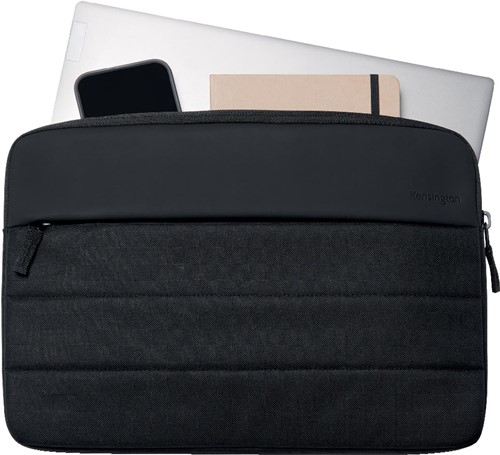 Kensington EQ laptop sleeve voor 14 inch laptops, zwart-3