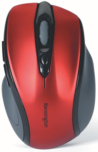 Kensington ProFit Mid-Size muis draadloos, Robijn rood-2