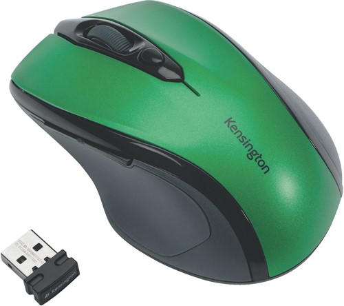 Kensington ProFit souris sans fil de taille moyenne, vert émeraude