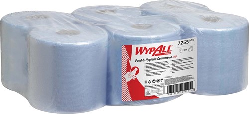 Wypall lingettes nettoyantes L10, 800 feuilles par rouleau, paquet de 6 rouleaux