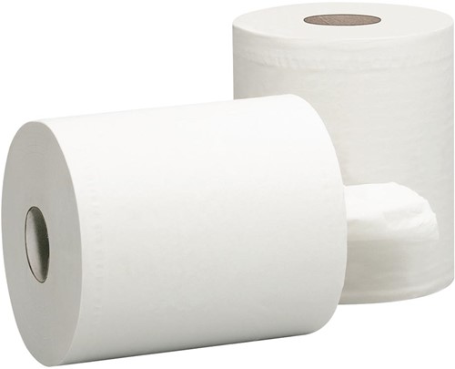 Tork poetspapier Reflex Centerfeed, 2-laags, 120 meter, pak van 6 rollen