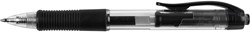Q-CONNECT stylo bille, rétractable, 0,7 mm, pointe moyenne, noir