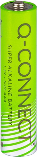 Q-CONNECT pile, alcaline, AAA, blister de 4 pièces