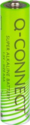 Q-CONNECT batterij, alkaline, AAA, blister van 4 stuks