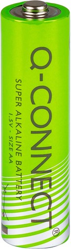 Q-Connect batterij, alkaline, AA, blister 4 stuks