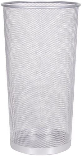 Q-CONNECT parapluhouder, 22,6 liter, metaal, zilver