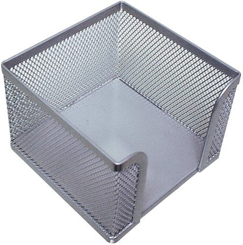 Q-CONNECT memo cube métal argent
