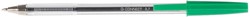 Q-CONNECT balpen, met dop, 0,7 mm, medium punt, groen, doos van 50 stuks