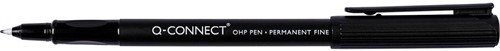 Q-CONNECT marqueur OHP, permanent, fine, noir
