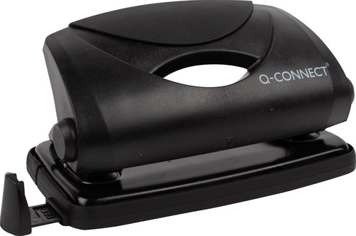 Q-CONNECT perforateur Light Duty, capacité: 10 feuilles, noir