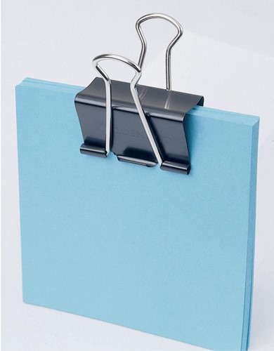Q-CONNECT foldbackclip, zwart, 51 mm, doosje van 10 stuks-2