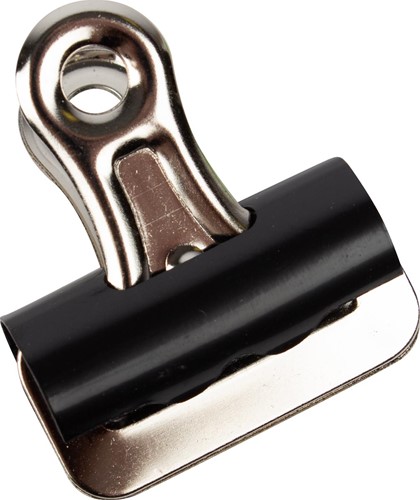 Q-CONNECT clip bulldog, noir, 32 mm, boîte de 10 pièces