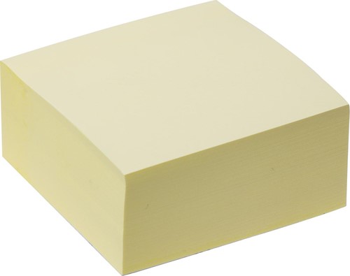 Q-CONNECT Quick Notes, ft 76 x 76 mm, 400 feuilles, jaune-2