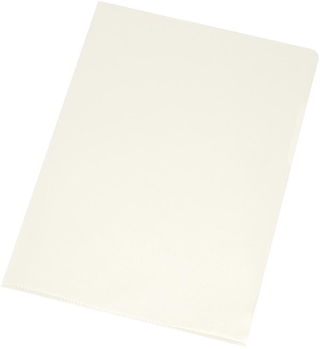 Q-CONNECT L-map, gekorreld, 120 micron, pak van 10 stuks