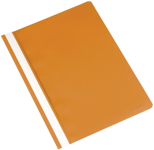 Q-CONNECT snelhechtmap, A4, oranje